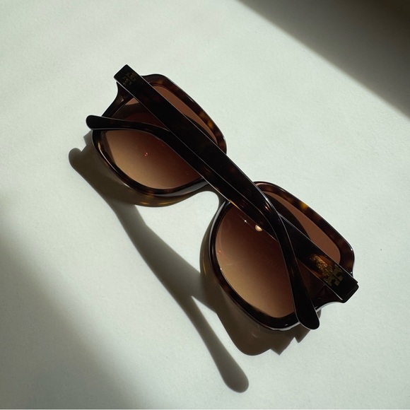 Tory Burch Brown Sunglasses with Orange Case main image 4